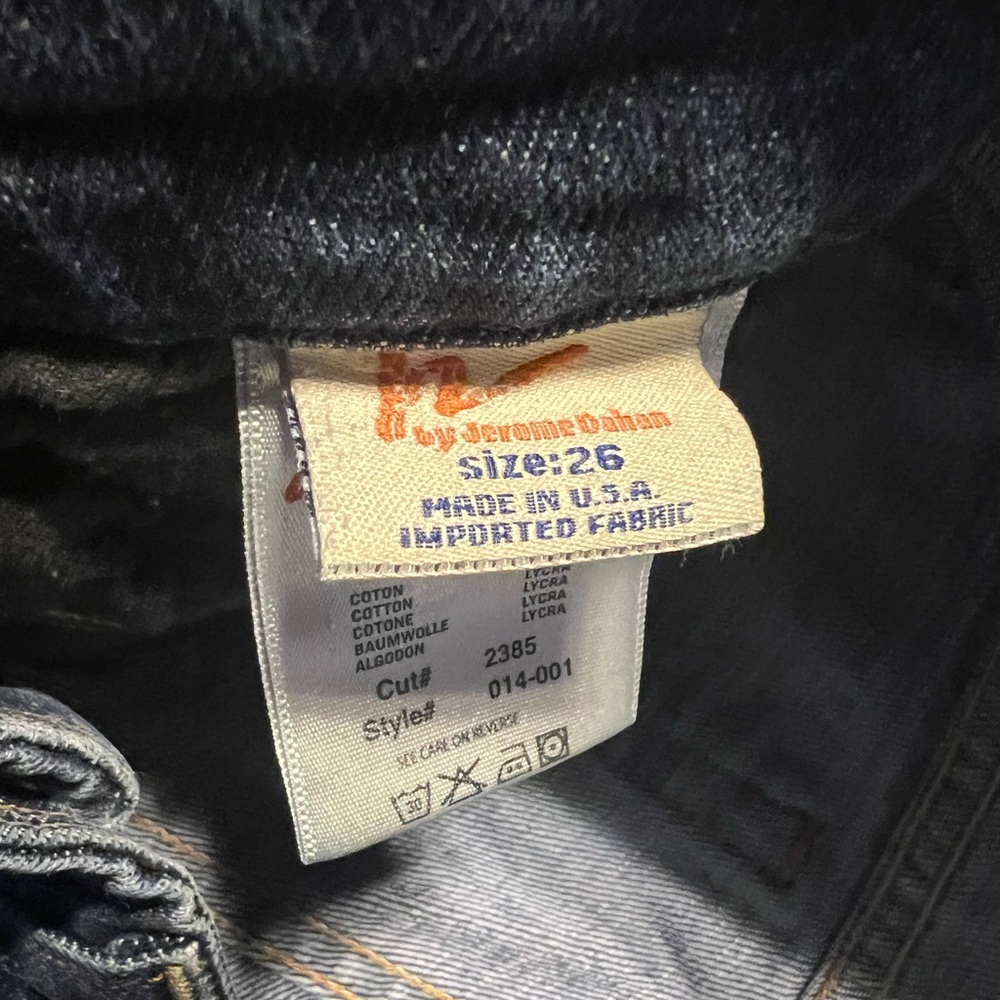Citizens of Humanity Jeans Bridgitte Low Waist Straight Leg Jeans‎ Sz 26 - Picture 9 of 10